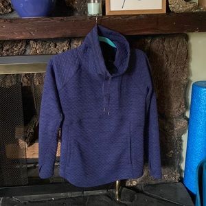 Large marmot quilted sweater
